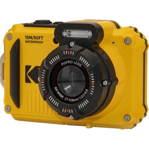 Câmera kodak pixpro wpz2 waterproof amarela - Câmera Compacta